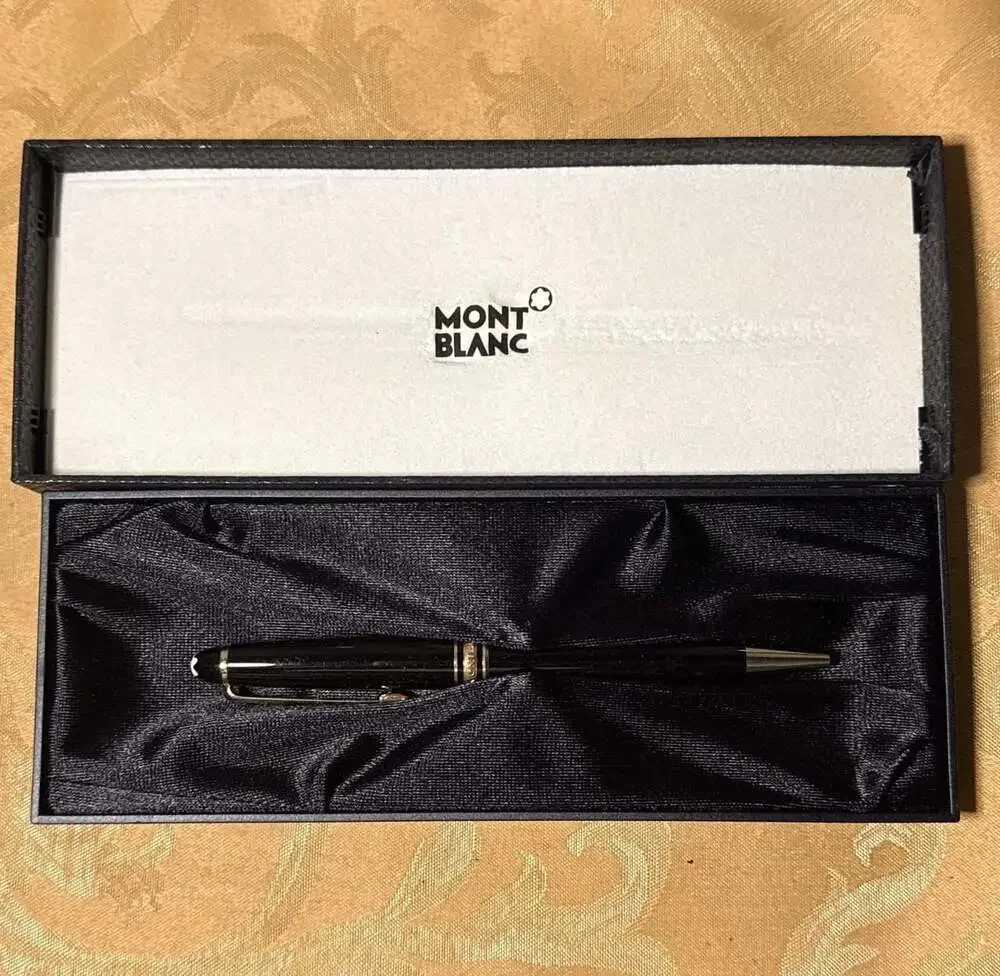 Mont Blanc Gold Ballpoint Pen Meisterstuck Made in Germany Vintage Luxury